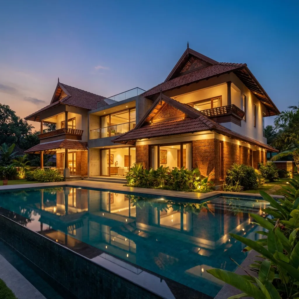 Modern Villa Luxury Hillside Villa